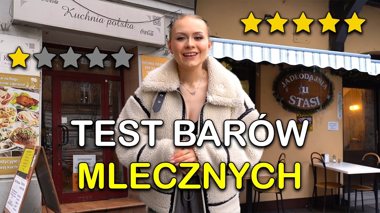 TESTUJEMY NAJGORSZY I NAJLEPSZY BAR MLECZNY