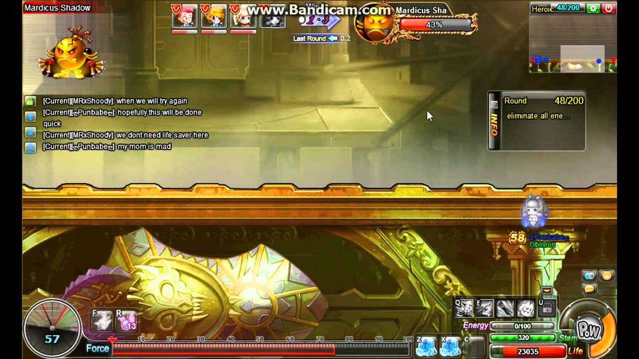 Xeronn and friends vs. Warrior's Arena Heroic S4