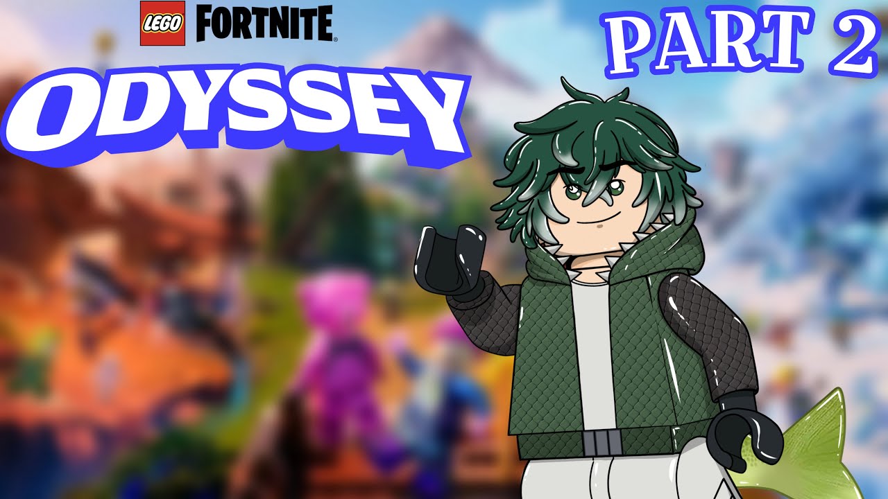 ON THE HUNT FOR DRAGONS | Part 2 | LEGO Fortnite Odyssey w/ Decadent_Dee & Kittanda