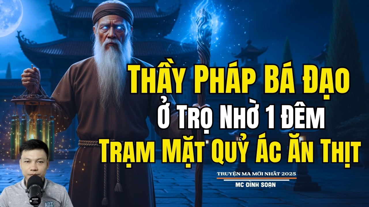 THẦY PHÁP BÁ ĐẠO Ở TRỌ NHỜ 1 ĐÊM TRẠM MẶT QUỶ ÁC | Truyện Ma Đình Soạn - Chuyện Ma kinh dị Mới Nhất