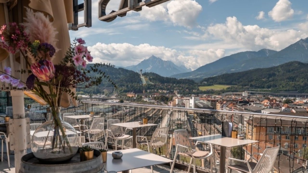 Adler's Hotel Bar & Restaurant Rooftop Innsbruck