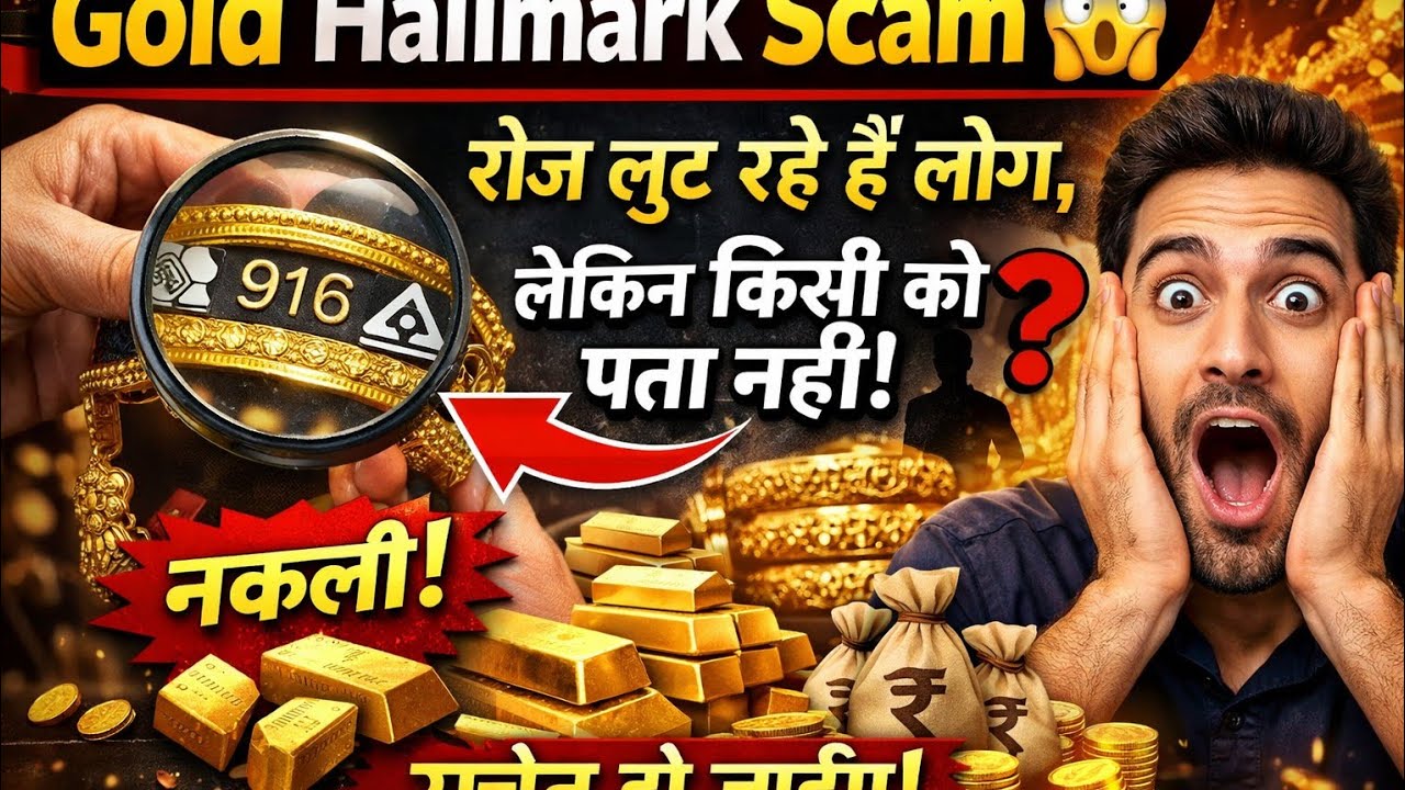 Gold Hallmark Scam | रोज़ लुट रहे हैं लोग, लेकिन किसी को पता नहीं #Trending # Gold
