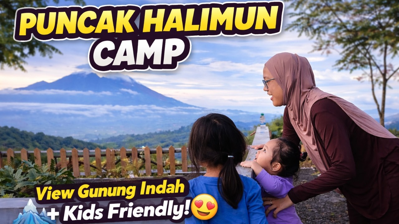 Langit Membara di Gunung Gede! Sunset Merah Paling Dramatis I Puncak Halimun Camp Spot Afrika