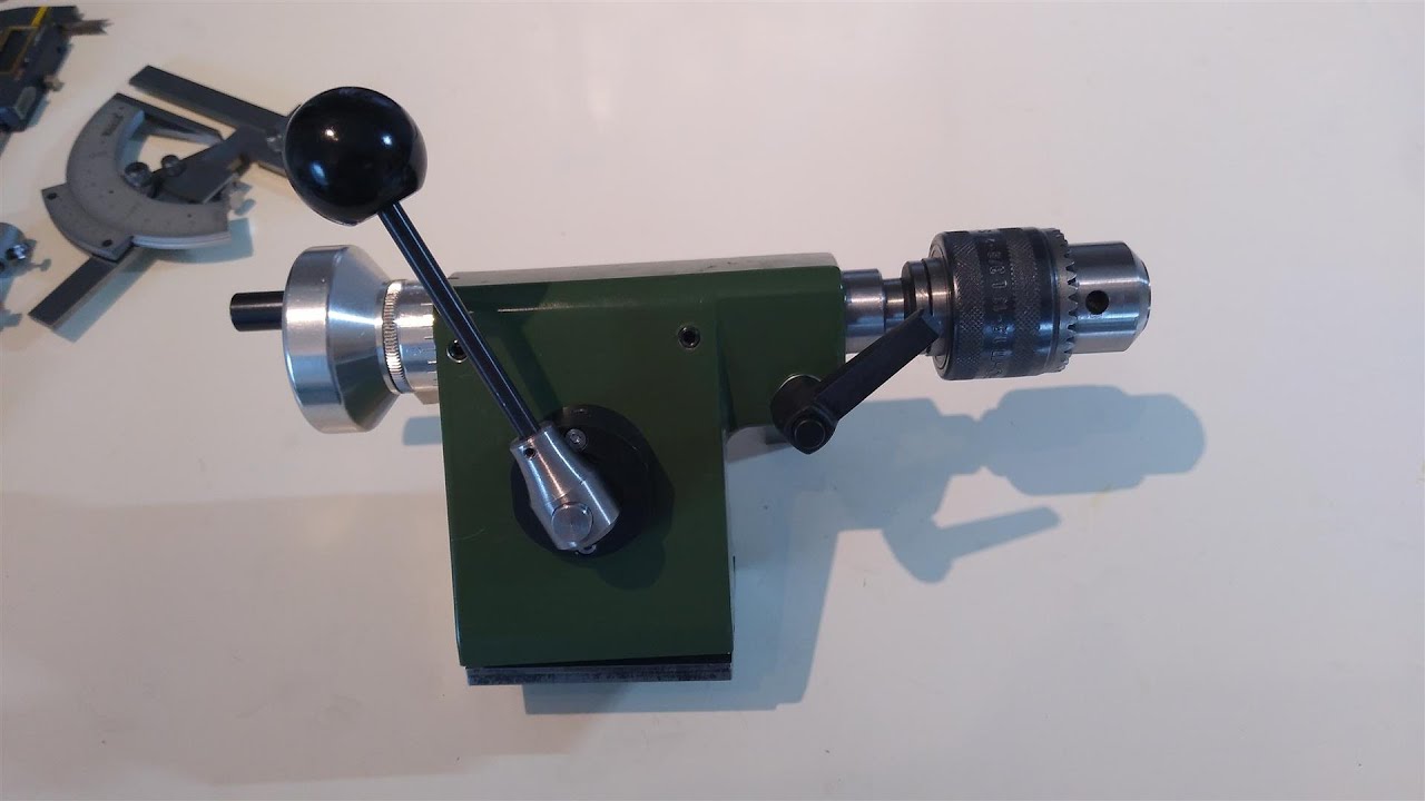 Build: A tail stock quick release for the Proxxon PD 400 lathe