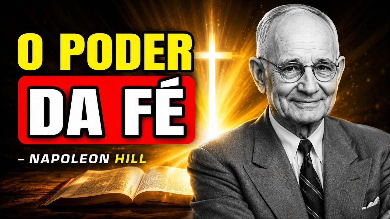 A Força Da Fé Constrói a Realidade Que Você Deseja | Napoleon Hill Revela