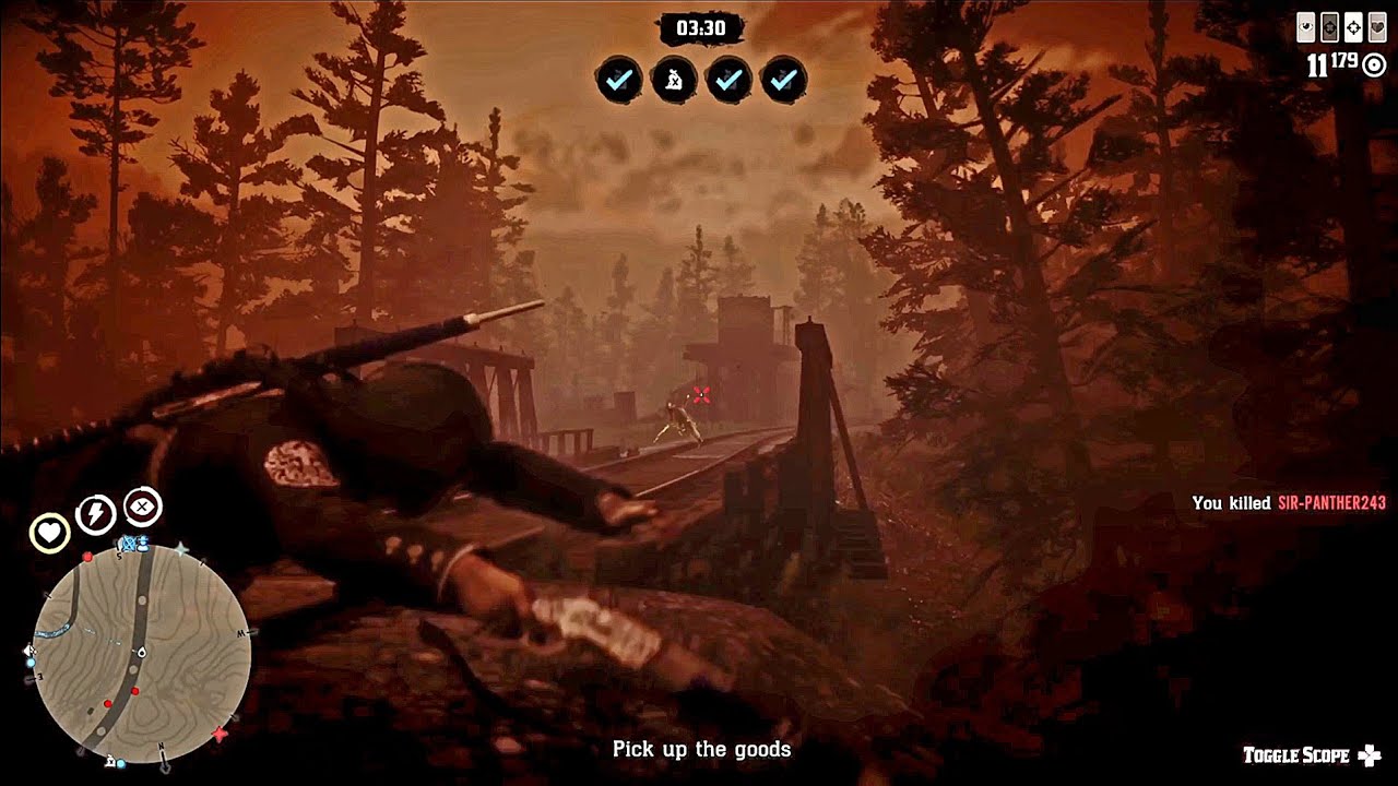 RDR2 Online - Wagon attackers accuse me of god mode in a 3v1