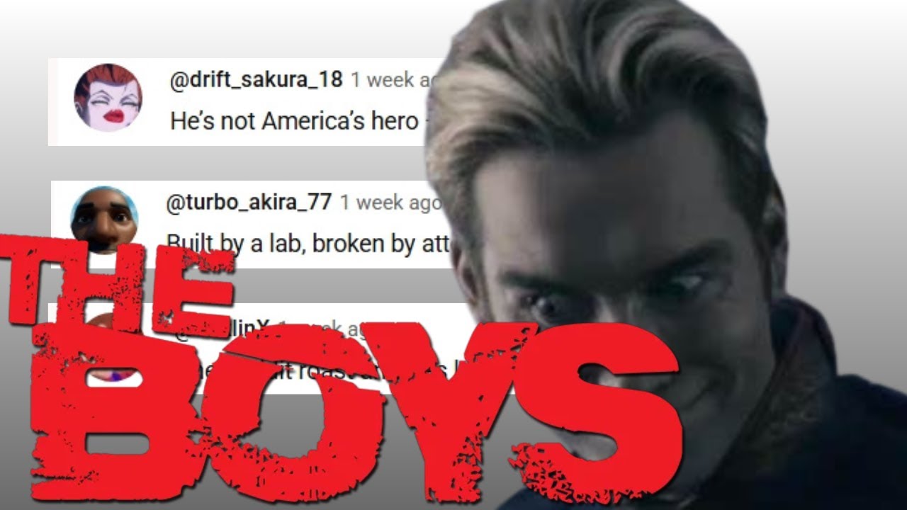 Nobody likes HOMELANDER from The Boys: Comment as song