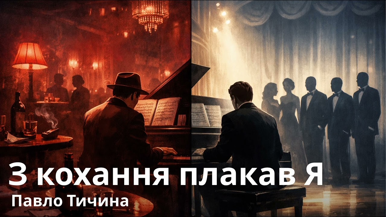 Павло Тичина - З Кохання Плакав Я |  Сучасна Музика 