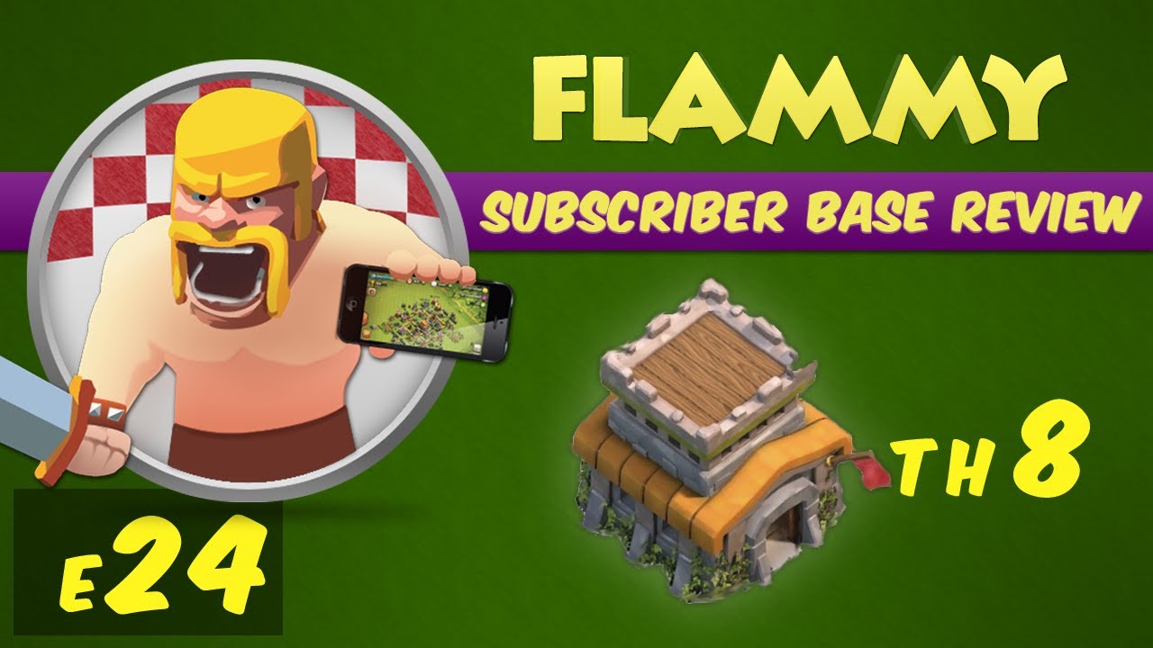 Clash of Clans Subscriber Base Review #24 - Town Hall 8 - Defensive Strategy