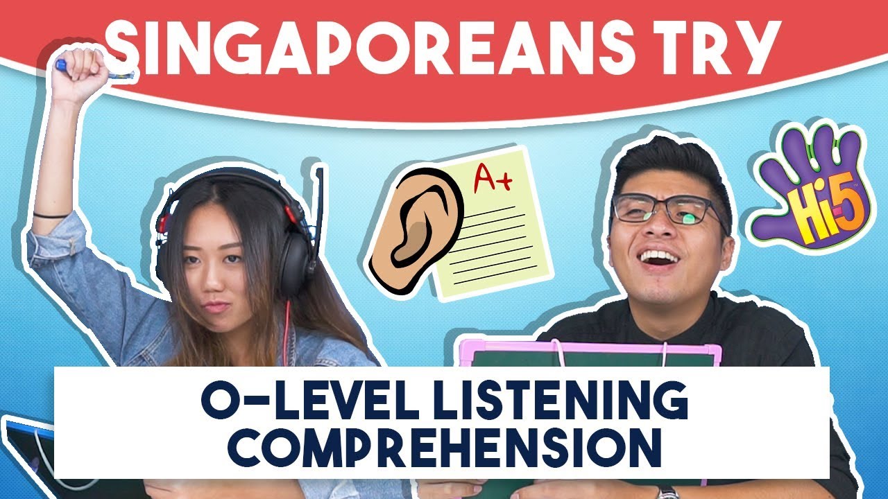 Singaporeans Try: O-Level Listening Comprehension