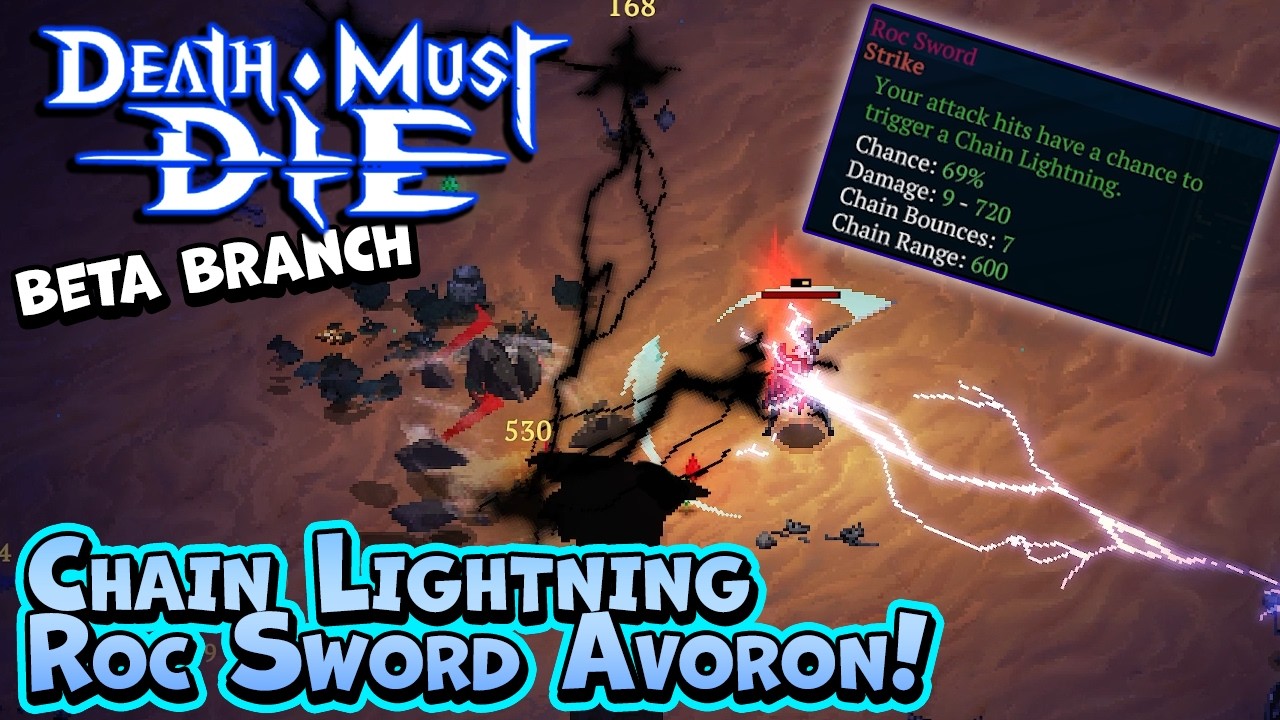 Massively Buffed Avoron Lightning Sword!