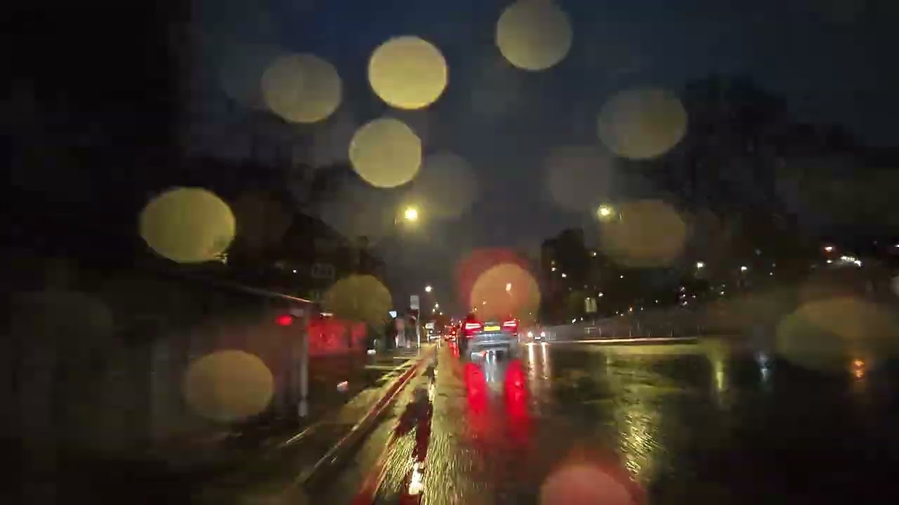 Hyperlapse of Twickenham to High Street Kensington in the rain