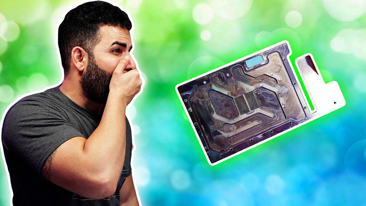Cleaning EKWB's Active Cooling Backplate and Waterblock Back to NEW Again!
