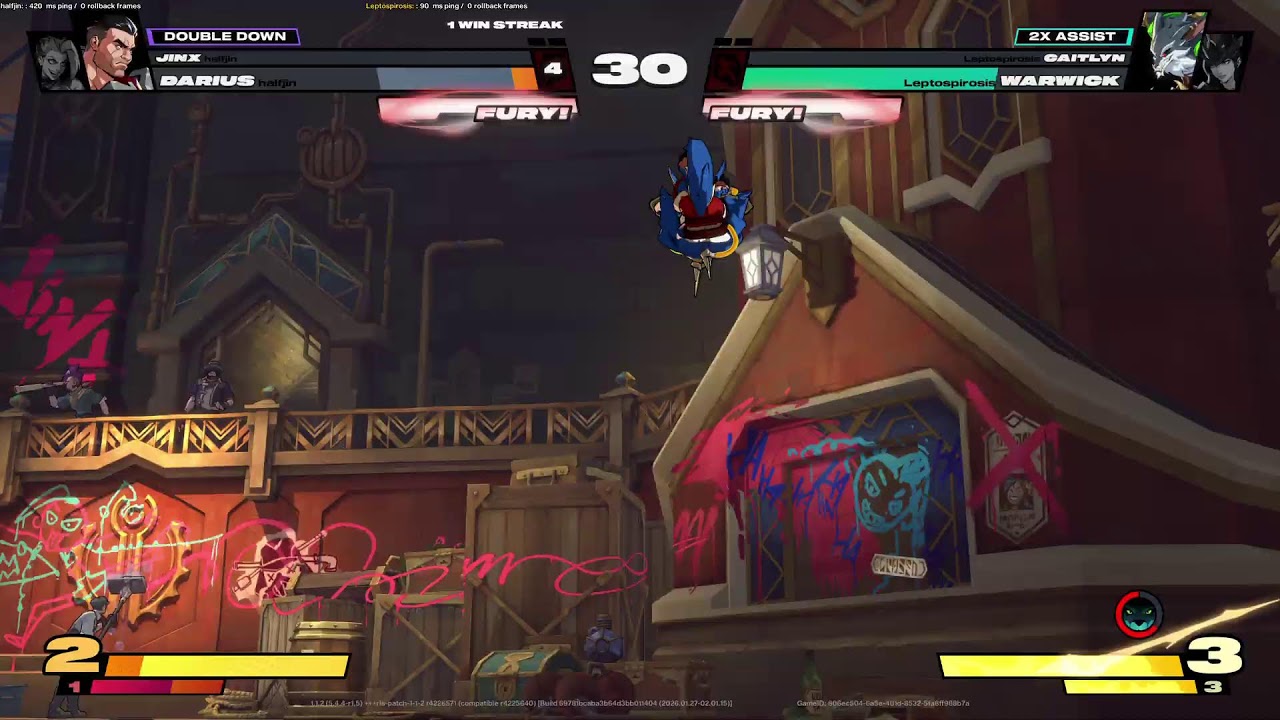 2XKO - AKALI n SENNA (Waiting Room) duo w/vamp