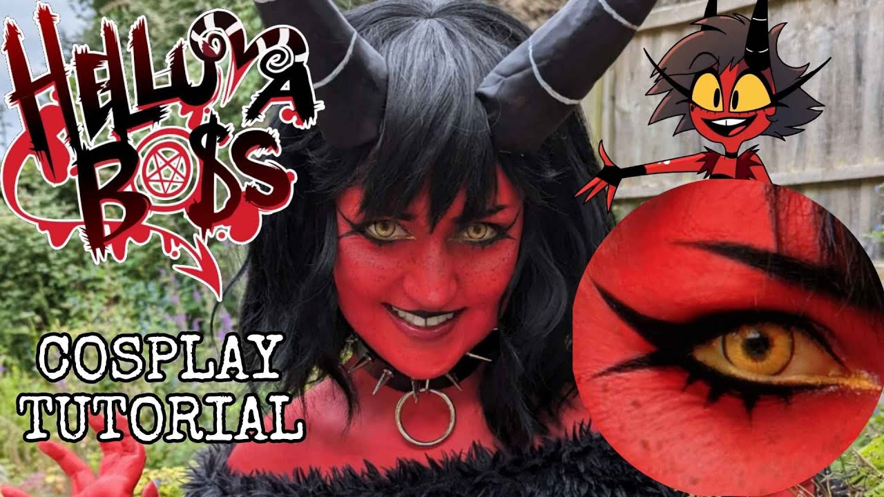 Cosplay Makeup Tutorial - Millie HELLUVA BOSS