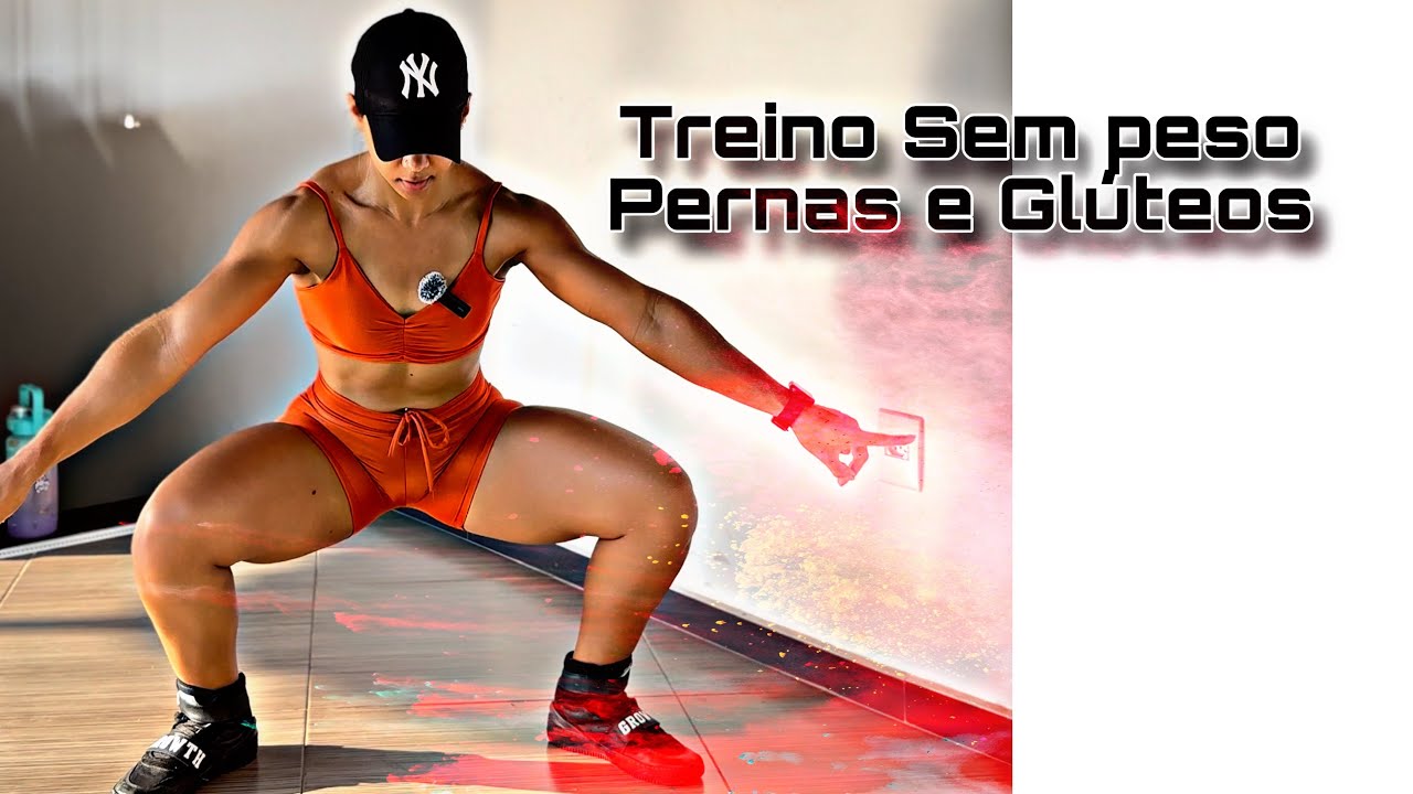 Treino sem peso , Glúteo e pernas 🔥🍑