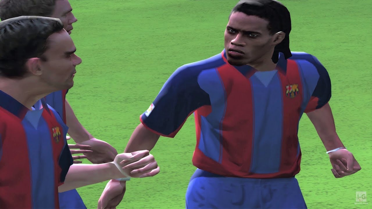 FIFA 2004 — «Барселона» — «Реал Мадрид» (4K60fps)