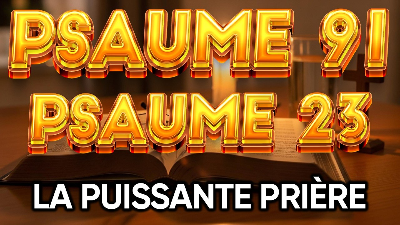 PRIÈRES POUR LE 05 MARS PSAUME 91 ET PSAUME 23   DEUX DES PRIÈRES LES PLUS PUISSANTES DE LA BIBLE 🙏