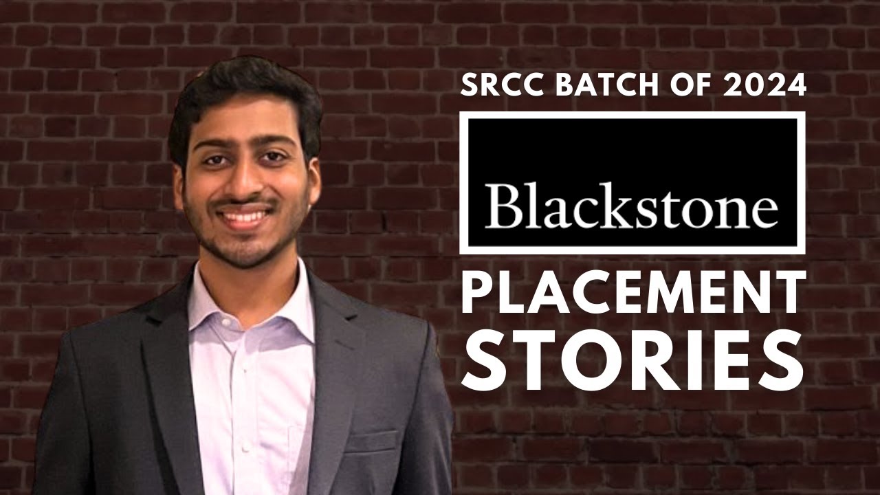 How Veides Kasera got placed in Blackstone as Consultant? | SRCC Placement Stories | EP 05