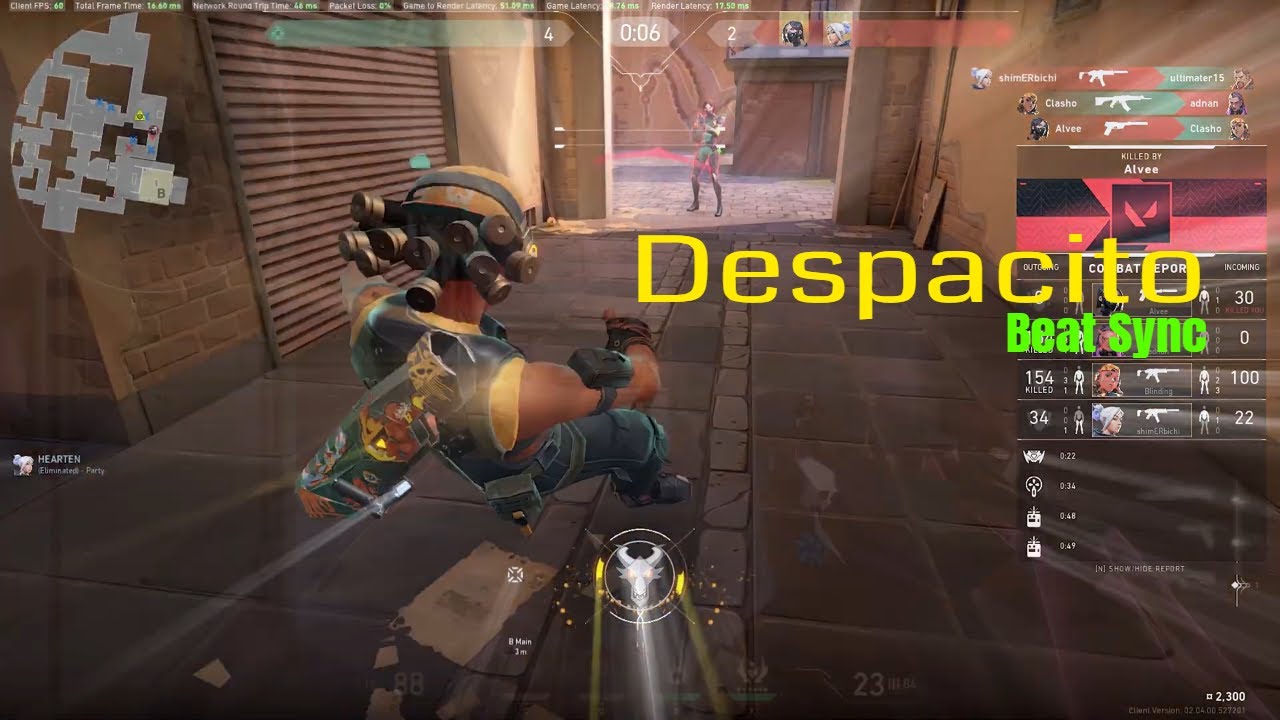 Despacito Beat Sync 🔥 ( Valorant ) #valorantmontage