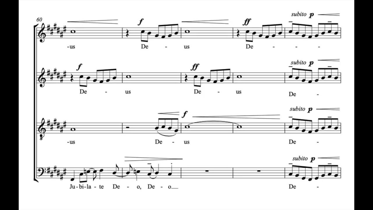 Jubilate Deo by Joe Twist