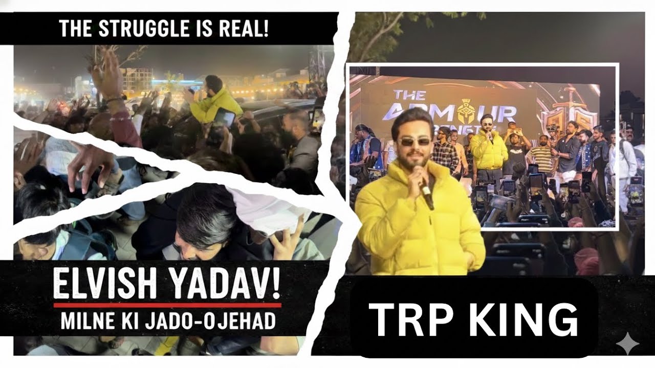 Struggle to meet @ElvishYadavVlogs | VLOG 54 | #elvishyadav #viral #vlog #trending 