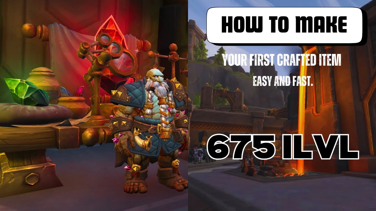 Patch 11. 1 How To Craft Gear in LESS THAN 10 MINUTES!