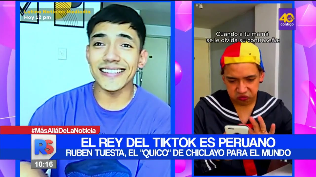 🔴  TIKTOK tiene un rey y es peruano: Ruben Tuesta, el 