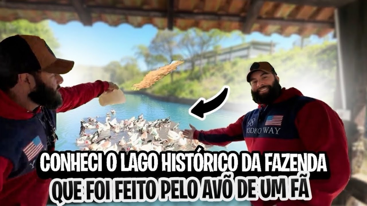 XUCR&Atilde;O MOSTRA UM LAGO GIGANTE QUE UM F&Atilde; CONSTRUIU NO S&Iacute;TIO!!!