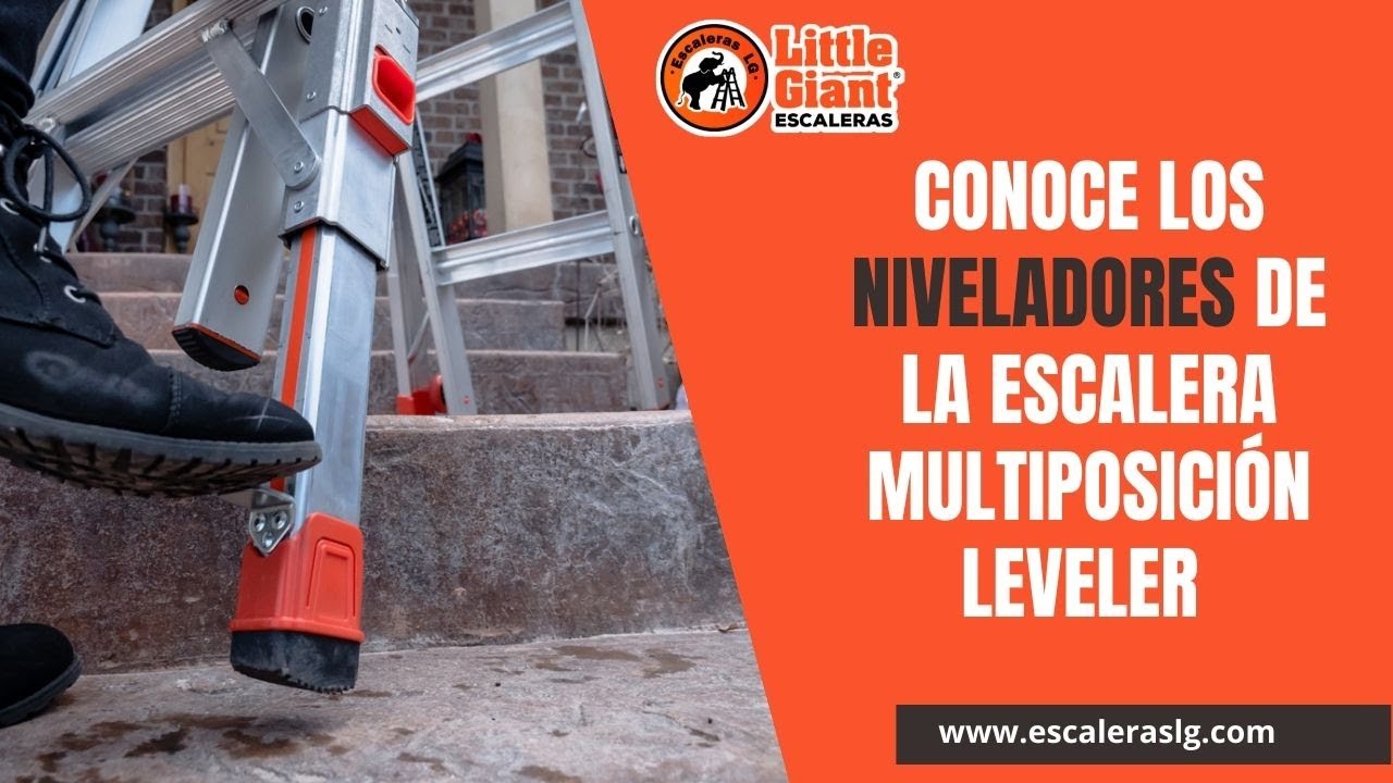 Conoce los niveladores de la escalera Leveler