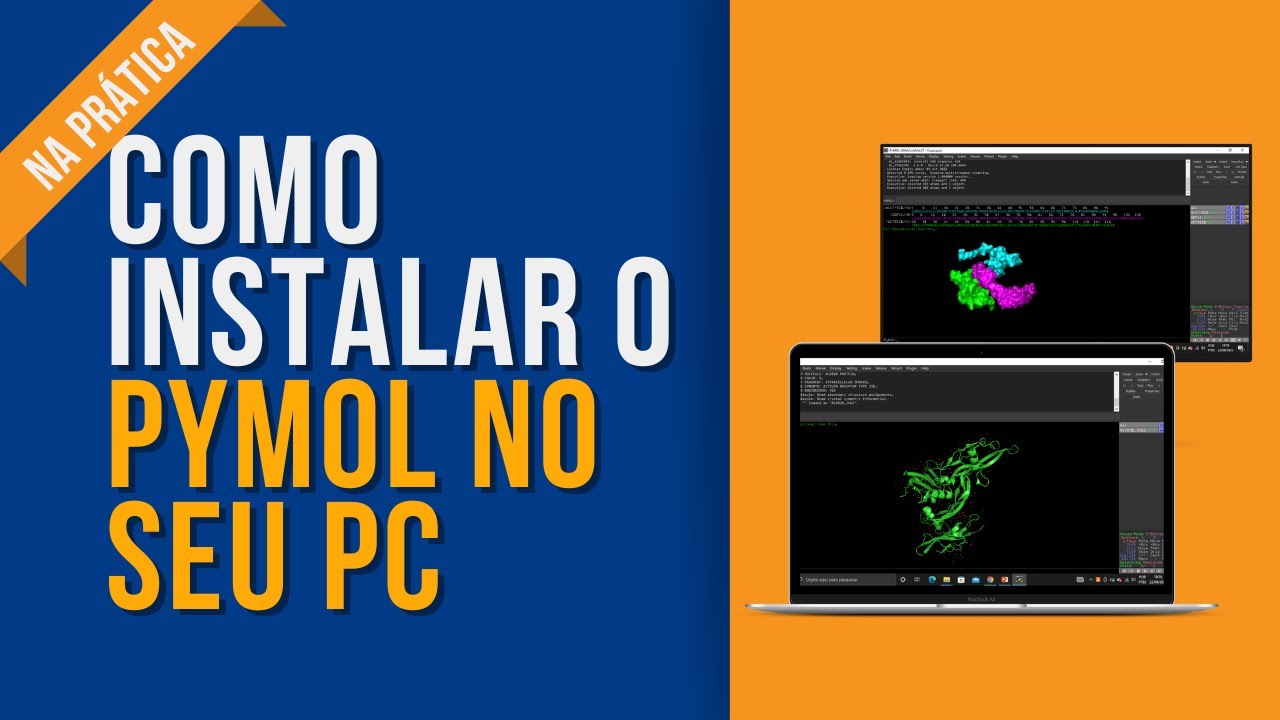Como BAIXAR, INSTALAR e ATIVAR o PyMOL
