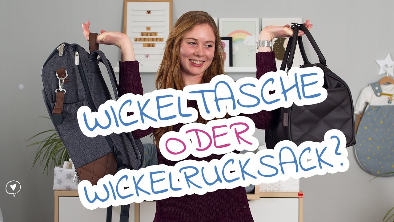 Wickeltasche oder Wickelrucksack | Was ist praktischer?
