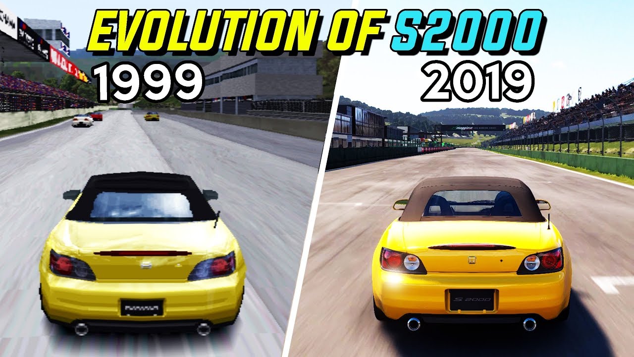 Evolution of S2000 in Gran Turismo