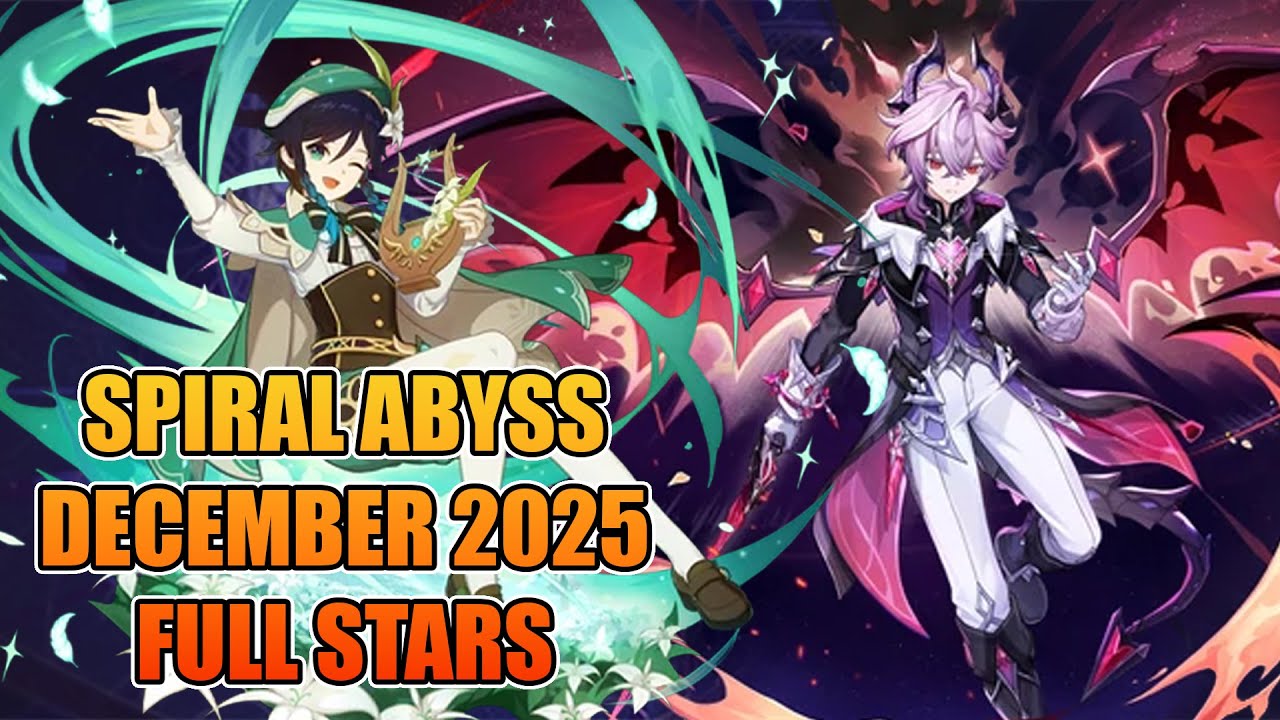 Spiral Abyss (December 2025) | Floor 11 & 12 | Genshin Impact: Song of the Welkin Moon Luna III