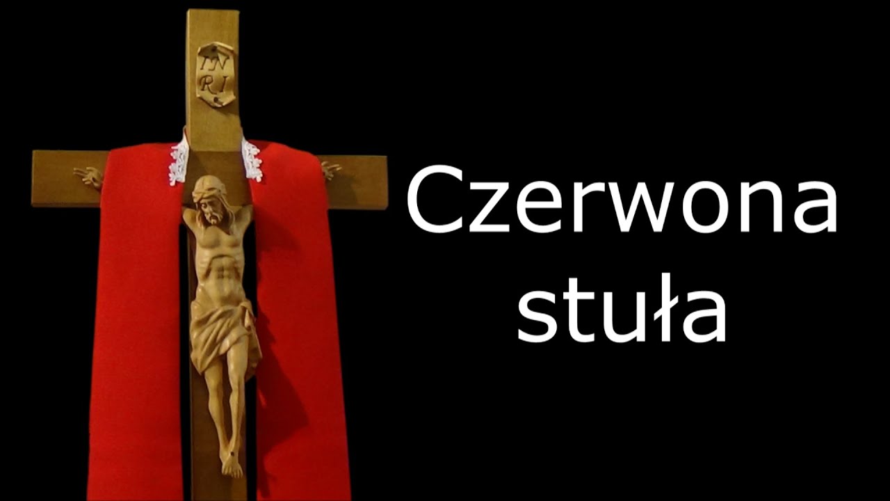 Wielkanocne symbole - Czerwona stuła