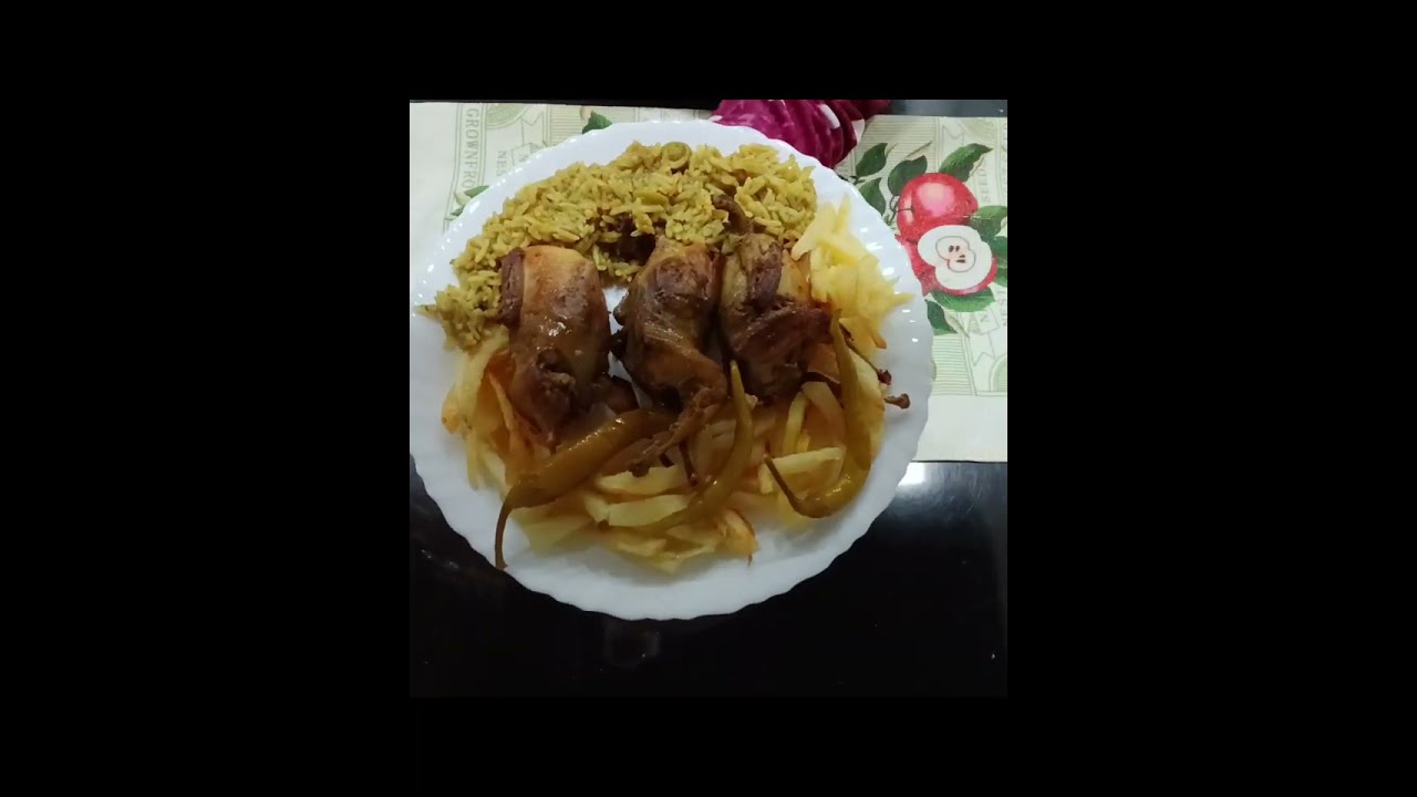 السمان بالأرز 🍽🍝 