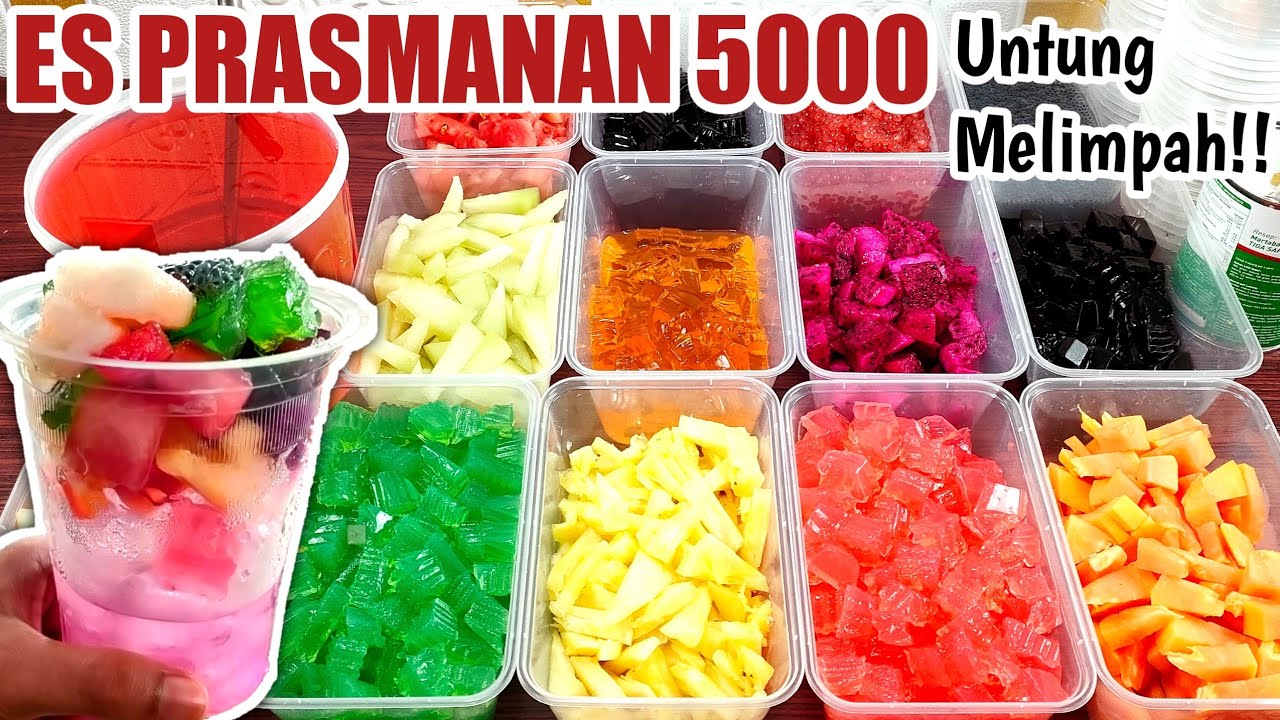 PANTES AJA VIRAL DAN LAKU!! INI DIA RAHASIA ES PRASMANAN 5000!! MODAL DAN PENDAPATAN BONGKAR SEMUA