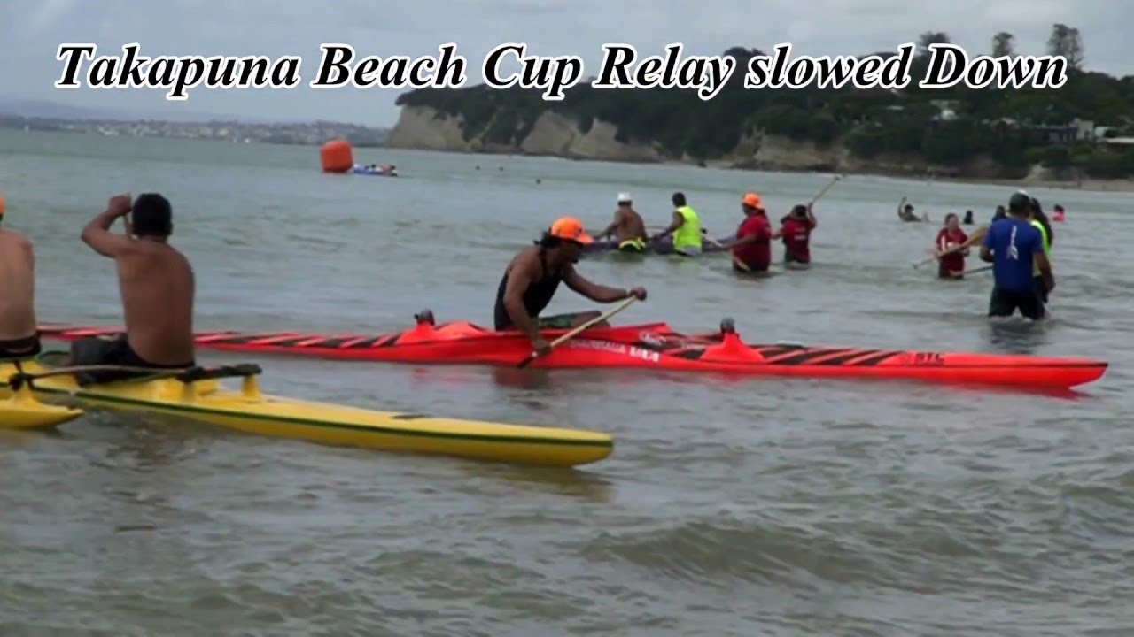 Takapuna Beach Cup Singles Relay slowed down 1