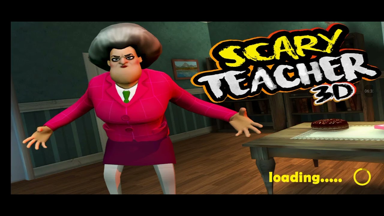 Let's play scary teacher 3D! Part1