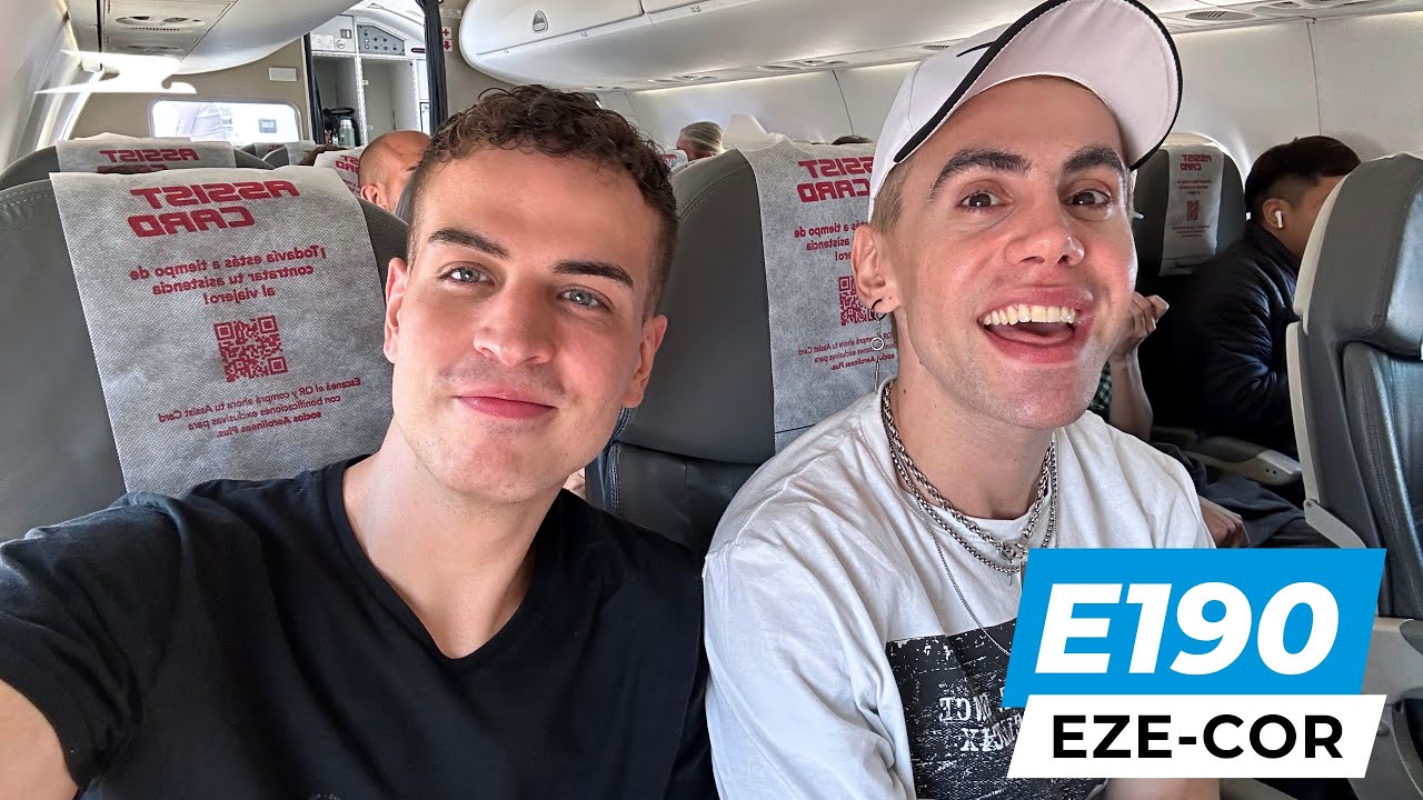 Ezeiza to Córdoba with Aerolíneas Argentinas ✈ E190 Economy Class (2024)