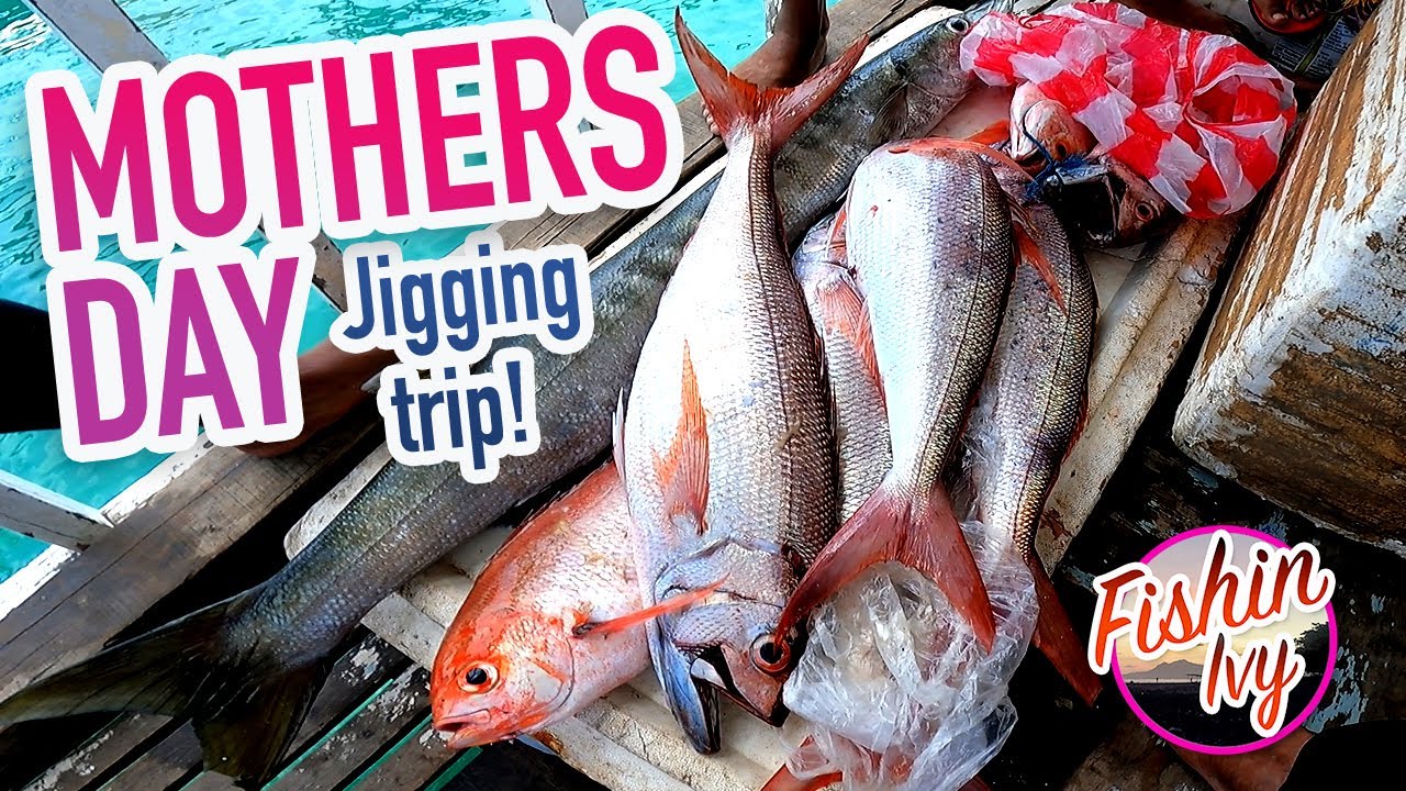 MOTHER'S DAY FISHING TRIP |LADY ANGLER PH🇵🇭 #girlswhofish #amber #cuda #jigging #fishingph#mancing