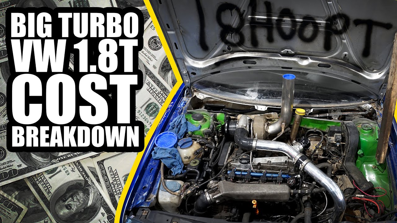 Сколько стоит построить большой турбомотор 1.8T?