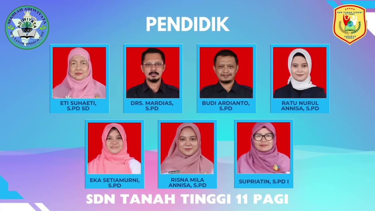 ADIWIYATA SEKOLAH SDN TANAH TINGGI 11 PAGI