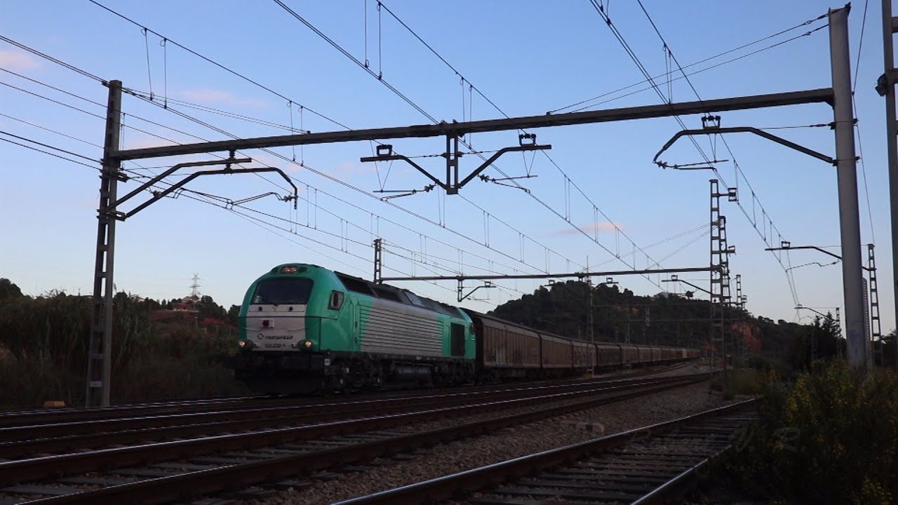 Transfesa train at Castellbisbal
