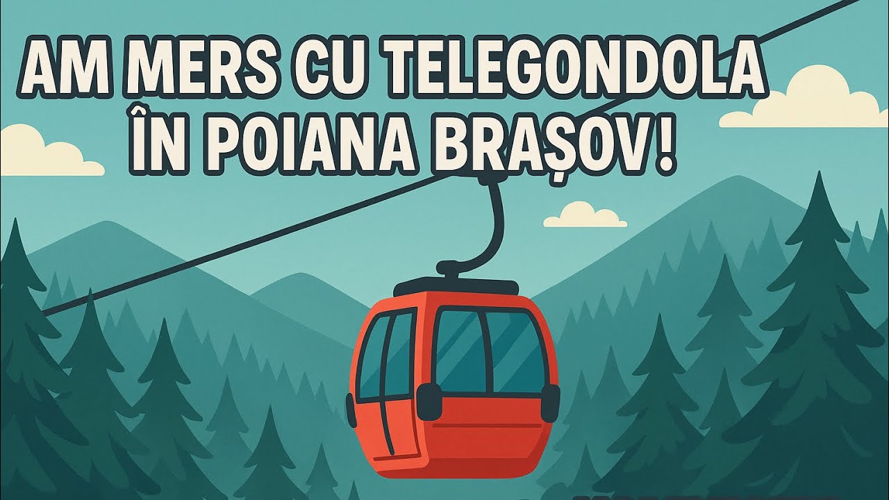 Am mers cu telegondola in Poiana Brasov ! Ce am facut pe munte ?