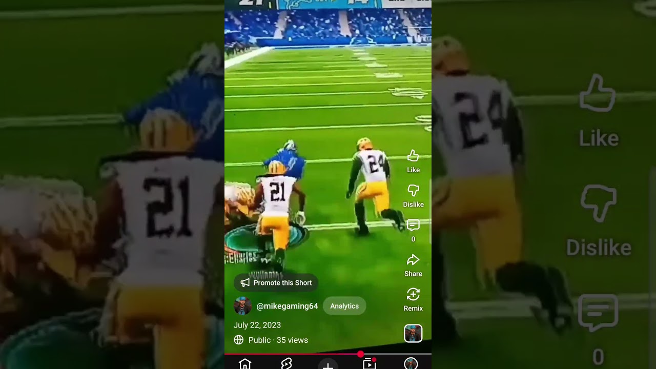Throw Back (Madden 23) KR 3 Run. 