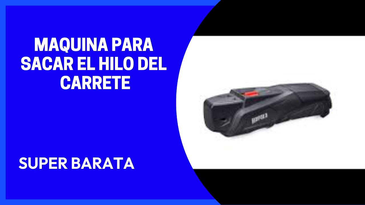 MAQUINA SACA HILOS DE PESCA DE ALIEXPRESS LA MEJOR COMPRA