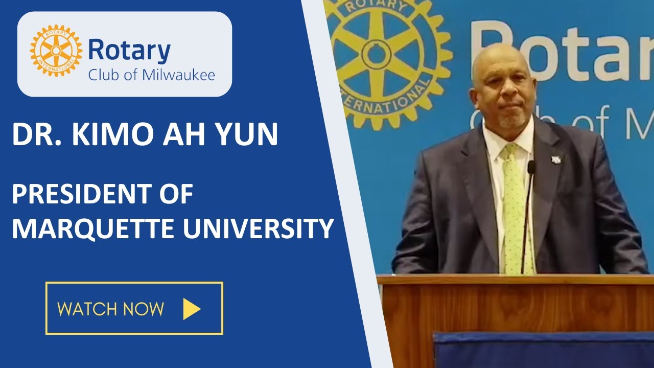 Tuesday Luncheon - Dr. Kimo Ah Yun, President of Marquette University