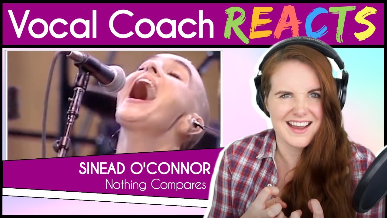 Vocal Coach Reacts to Sinead O'Connor - Nothing Compares (Live)
