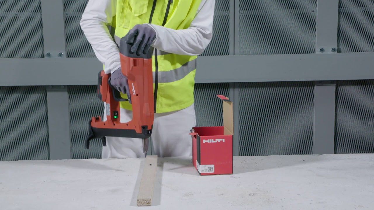 OVER de Hilti BX3 schiethamer nagel selectie